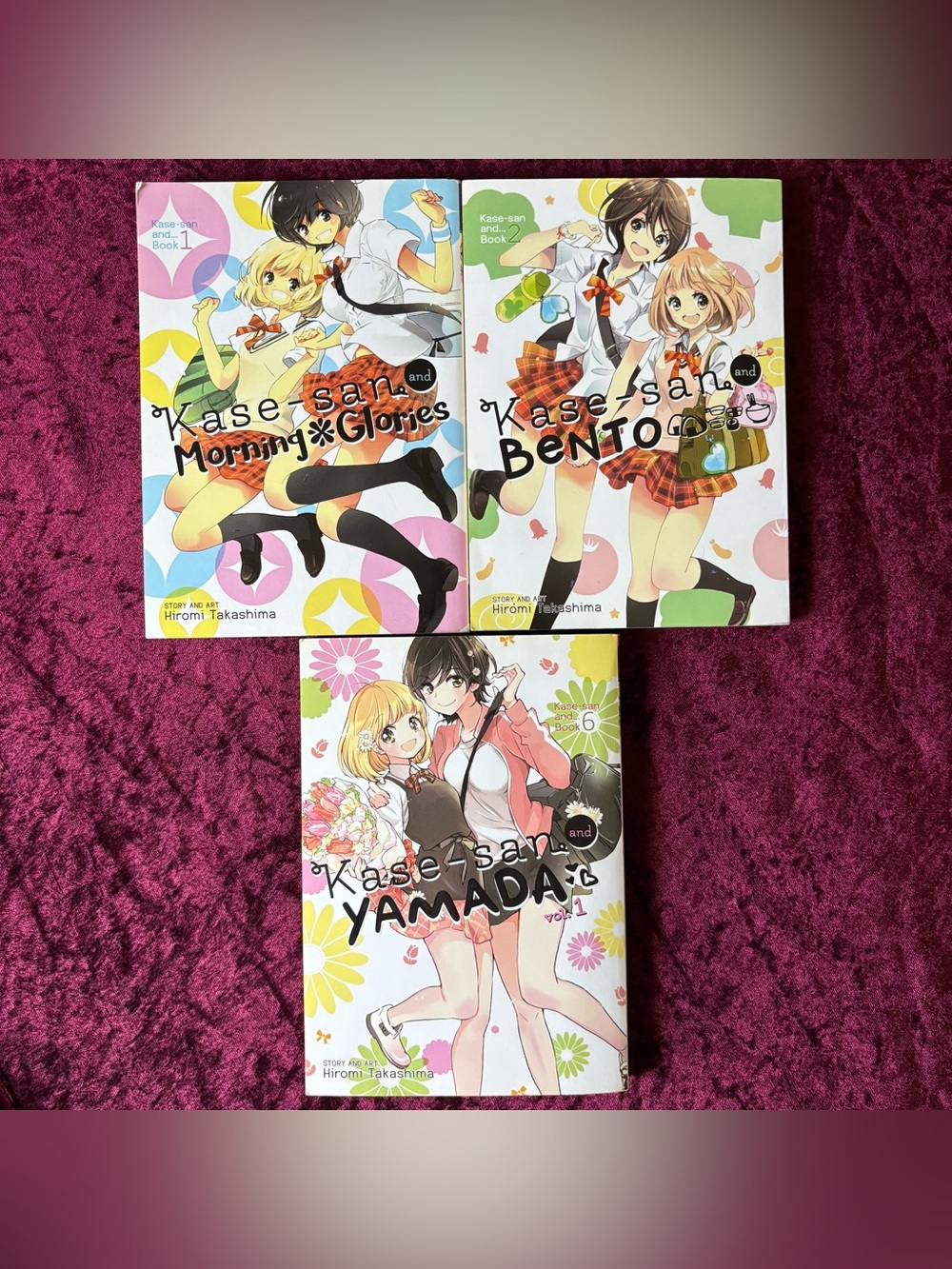 Kase-san and... Yuri Manga Set